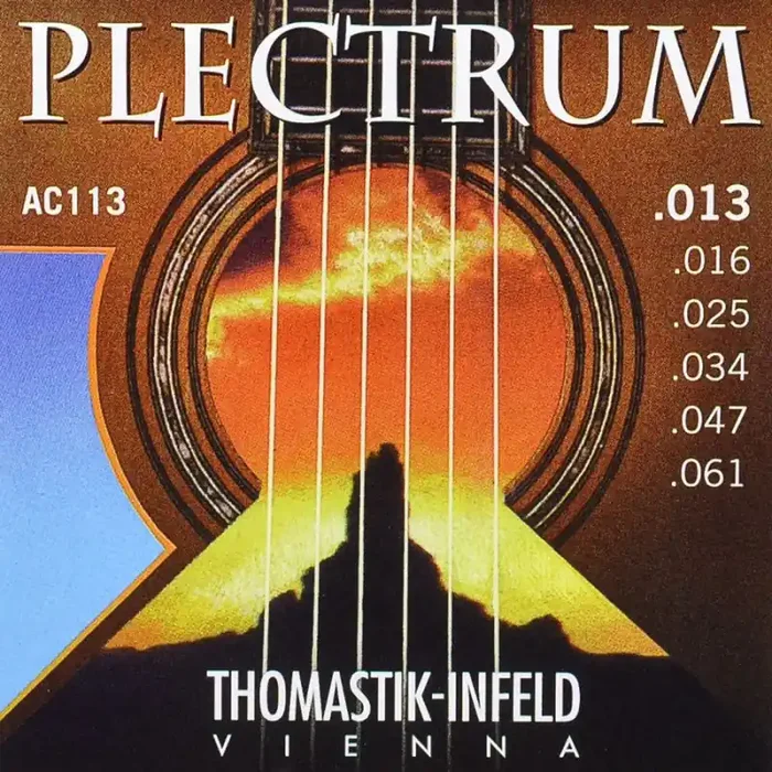 Thomastik Plectrum snarenset akoestisch, bronze roundwound, 013-016-025-034-047-061