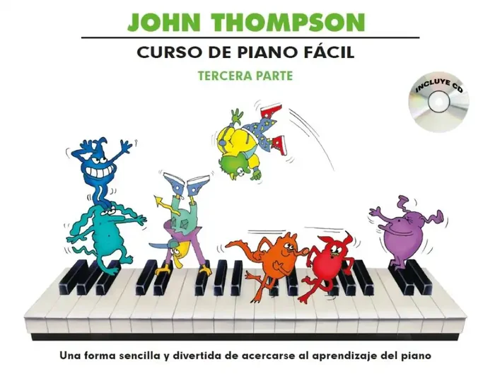 Thompson Curso De Piano Facil -Tercera Parte