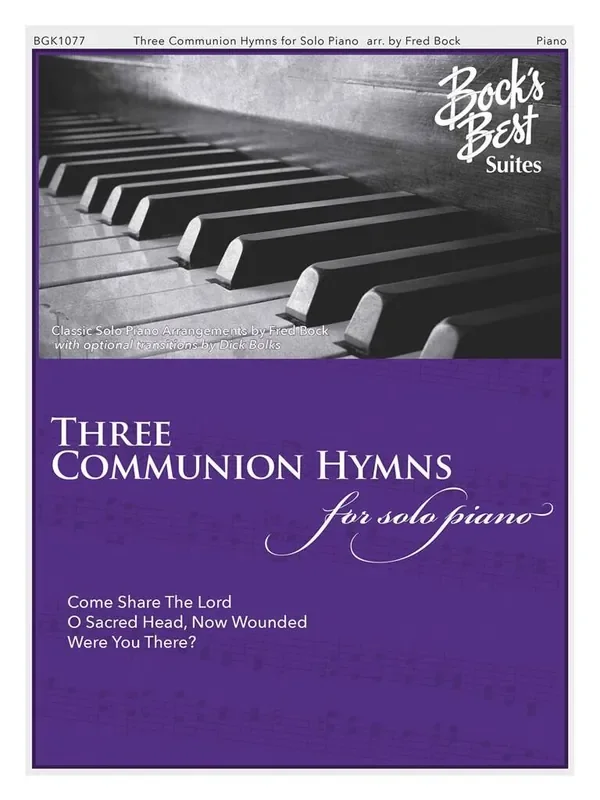 Three Communion Hymns for Solo Piano Klavier Solo