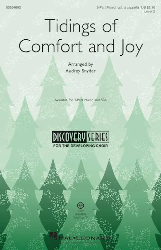 Tidings of Comfort and Joy (Arr. Audrey Snyder) Gemischter Chor mit Begleitung