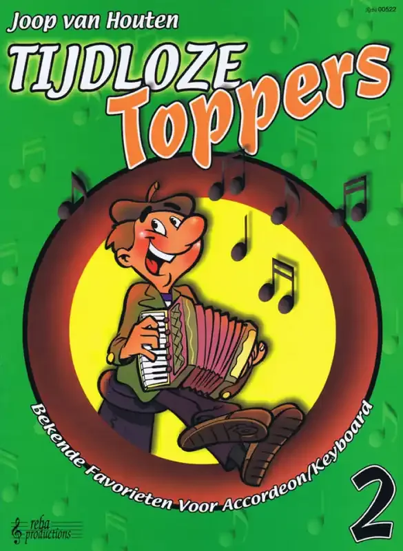 Tijdloze Toppers 2 (Arr. Joop van Houten) Akkordeon Solo