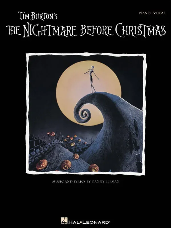 Tim Burton‘s The Nightmare Before Christmas Klavier, Gesang, Gitarre (Songbooks)
