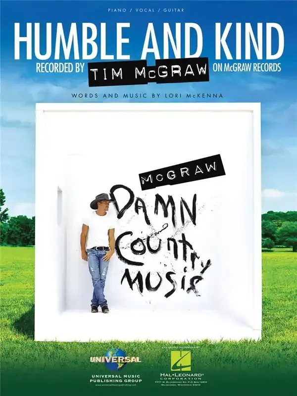 Tim McGraw Humble and Kind Klavier, Gesang, Gitarre (Songbooks)