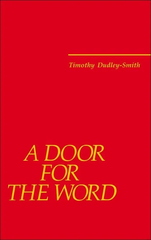 Timothy Dudley-Smith A Door For The Word Gemischter Chor mit Begleitung