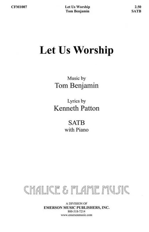 Tom Benjamin Let Us Worship Gemischter Chor mit Begleitung