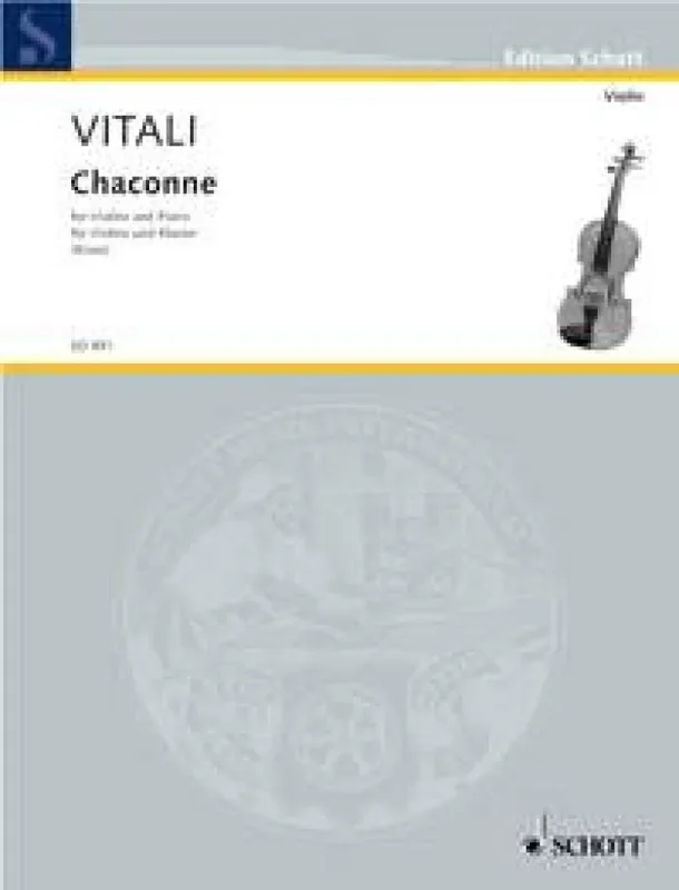 Tomaso Antonio Vitali Chaconne Violine mit Begleitung