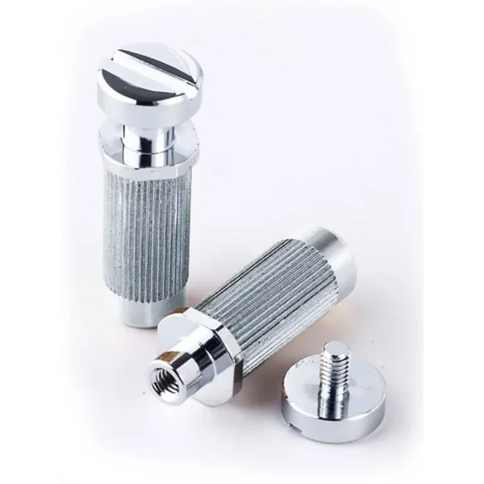 TonePros VS1 G-Style locking studs, for USA guitars, chrome