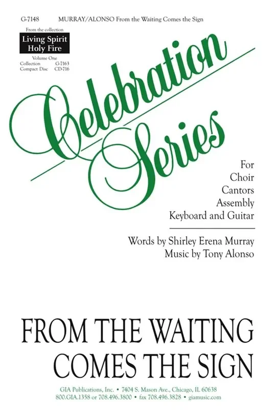 Tony Alonso From the Waiting – Guitar part Gemischter Chor mit Begleitung