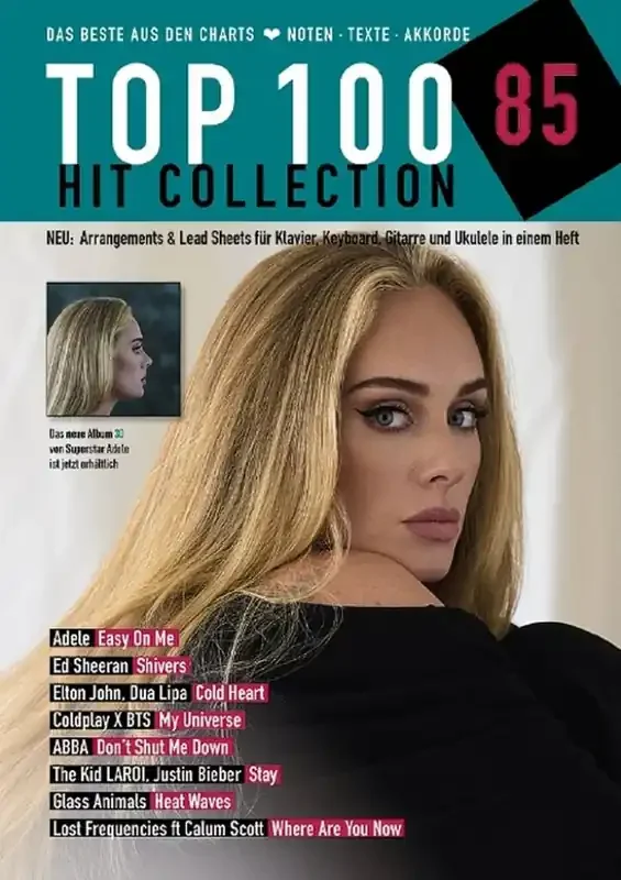 Top 100 Hit Collection 85 Band 85 (Arr. Uwe Bye) Klavier Solo