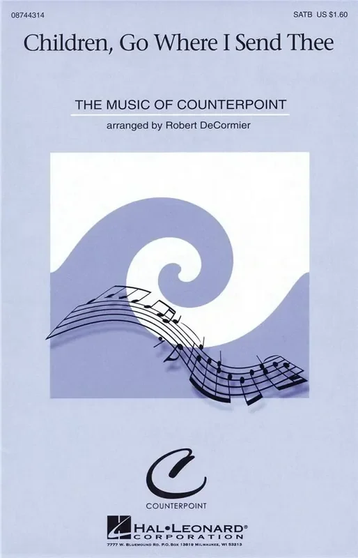 Traditional Children, Go Where I Send Thee (Arr. Robert DeCormier) Gemischter Chor mit Begleitung