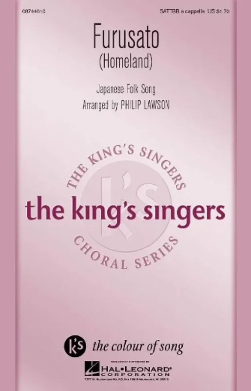 Traditional Furusato (Homeland) (Arr. Philip Lawson) Gemischter Chor mit Begleitung