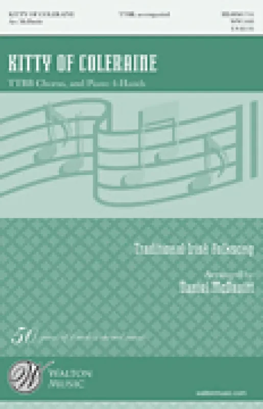 Traditional Kitty of Coleraine (Arr. Daniel McDavitt) Männerchor mit Klavier/Orgel