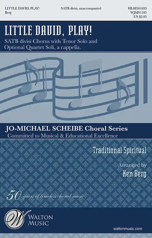 Traditional Little David, Play! (Arr. Ken Berg) Gemischter Chor A cappella