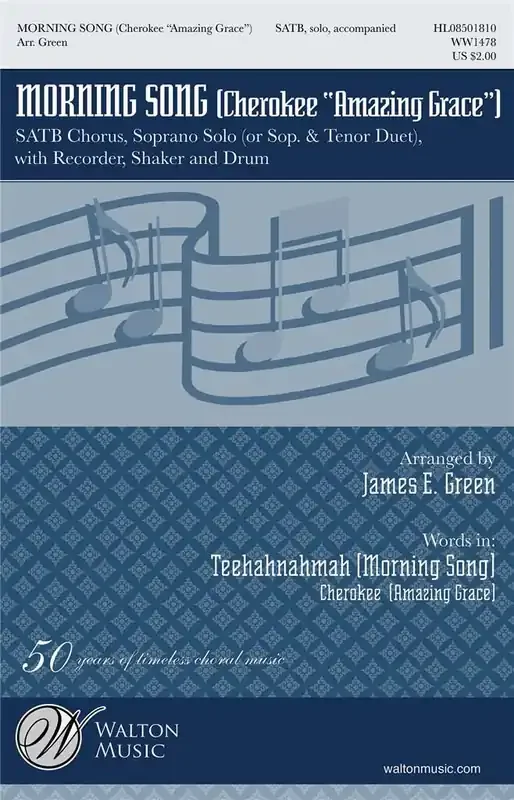 Traditional Morning Song (Arr. James Green) Gemischter Chor mit Begleitung