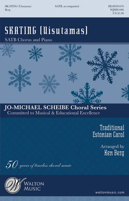 Traditional Skating (Uisutamas) (Arr. Ken Berg) Gemischter Chor mit Begleitung