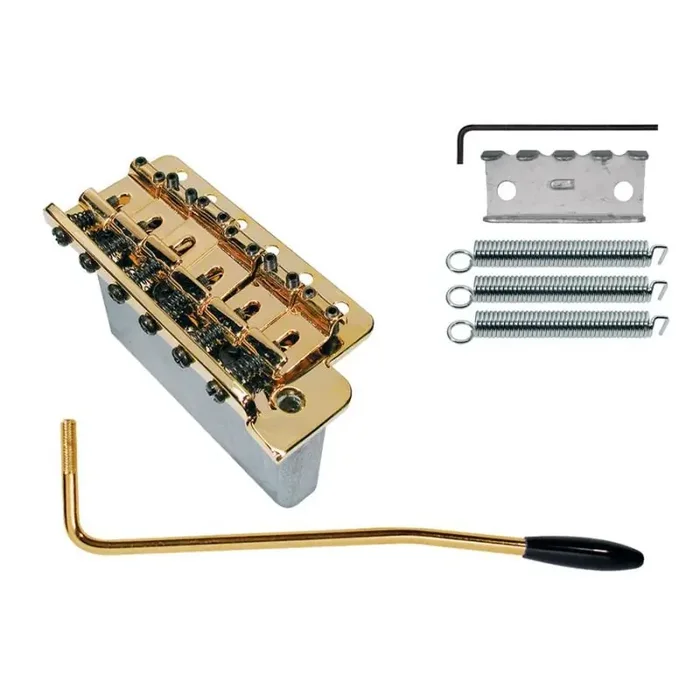 Tremolo Strat, pitch 10,8mm, gold