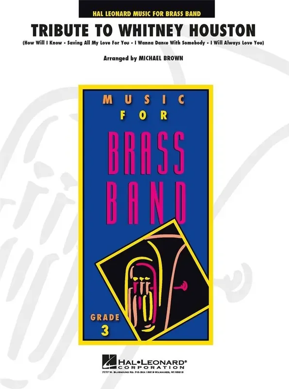 Tribute To Whitney Houston (Arr. Michael Brown) Brass Band