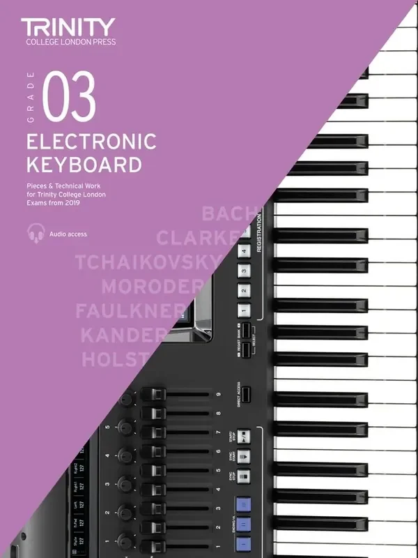 Trinity Electronic Keyboard Grade 3 from 2019