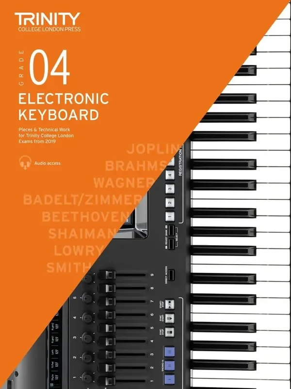 Trinity Electronic Keyboard Grade 4 from 2019