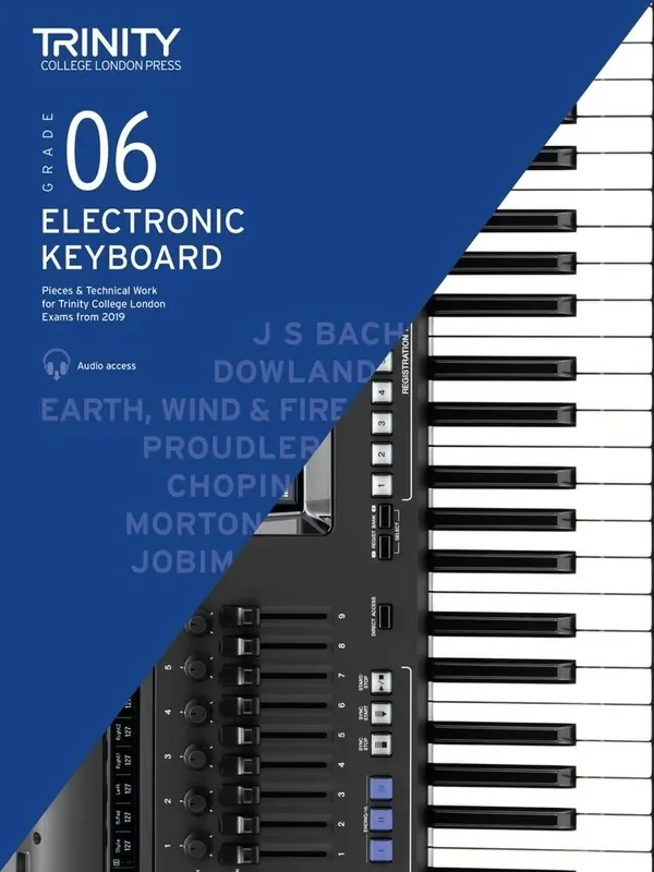 Trinity Electronic Keyboard Grade 6 from 2019