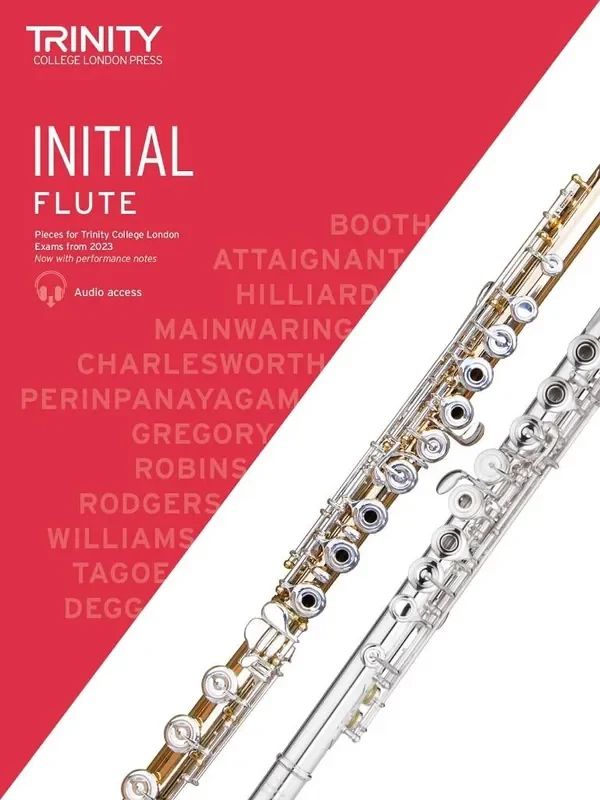 Trinity Flute Exam Pieces from 2023 Initial