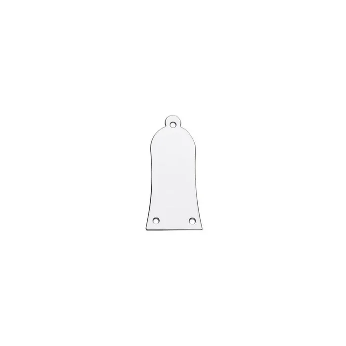 Truss rod cover, Chrome, Metal