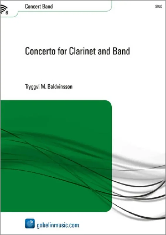 Tryggvi M. Baldvinsson Concerto for Clarinet and Band Blasorchester