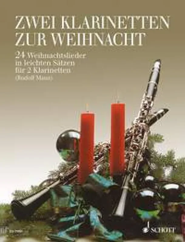 Two Clarinets to Christmas (Arr. Rudolf Mauz) Klarinette Duett
