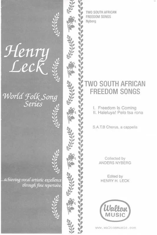 Two South African Freedom Songs (Arr. Henry Leck) Gemischter Chor A cappella