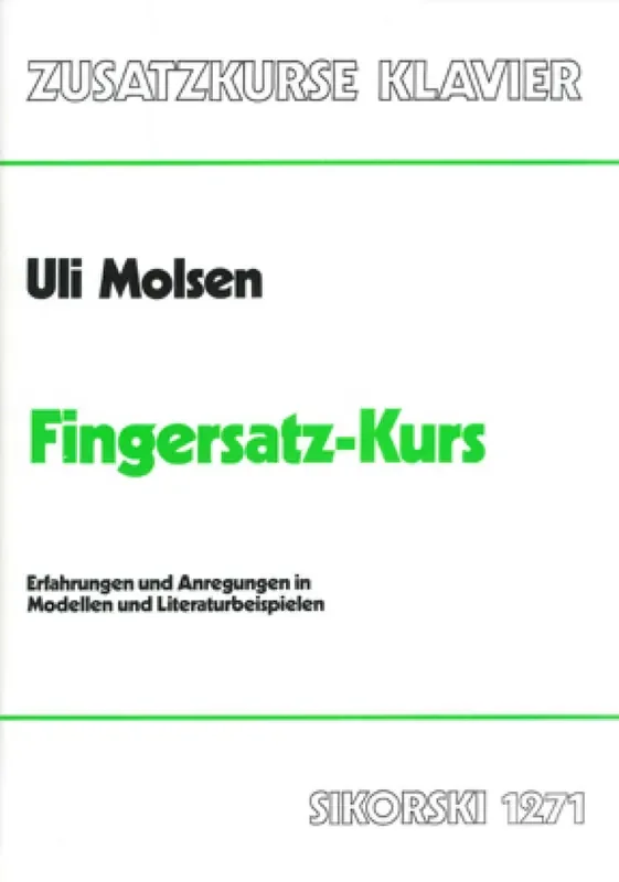 Uli Molsen Fingersatz-Kurs Klavier Solo