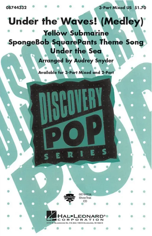 Under the Waves! (Medley) (Arr. Audrey Snyder) Gemischter Chor mit Begleitung