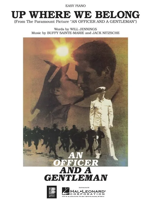 Up Where We Belong Easy Piano