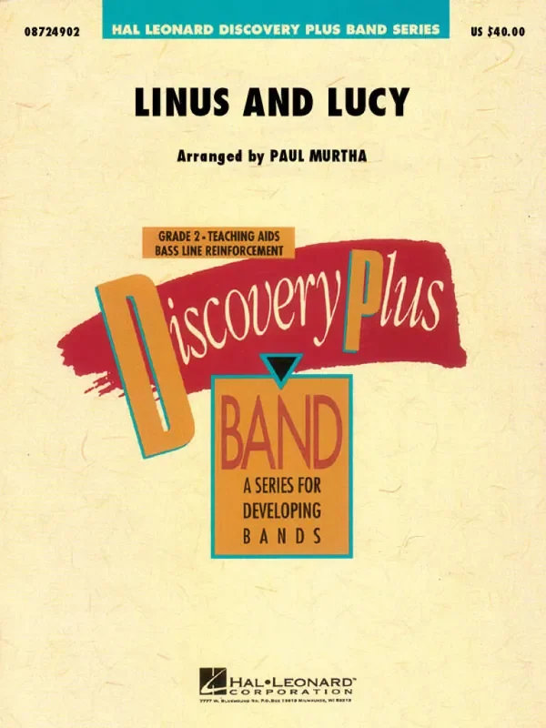 V. Guaraldi Linus And Lucy (Arr. Paul Murtha) Blasorchester