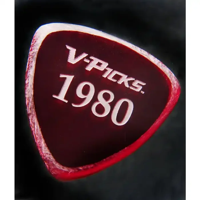 V-Pick 1980 Guitar&Mandolin Pick rubyred