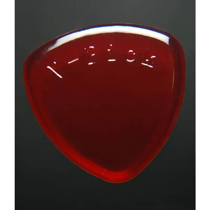 V-Pick Medium Round Pick ruby red