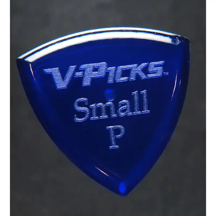 V-Pick Small Pointed Pick sapphire blue