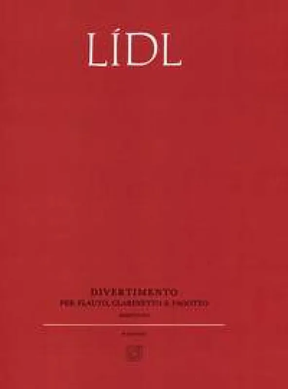 Vaclav Lidl Divertimento Holzbläserensemble