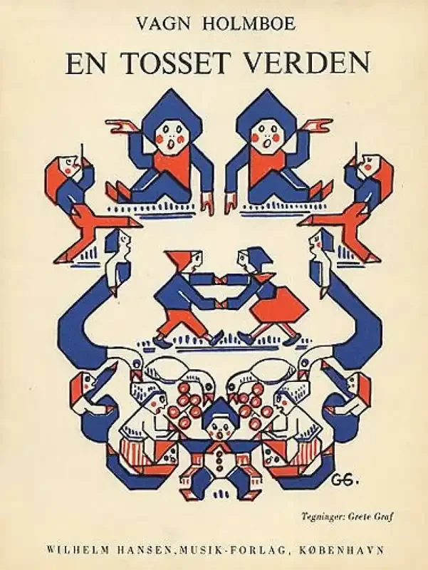 Vagn Holmboe En Tosset Verden Gesang mit Klavier