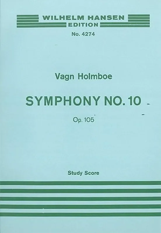 Vagn Holmboe Symphony No. 10 Orchester