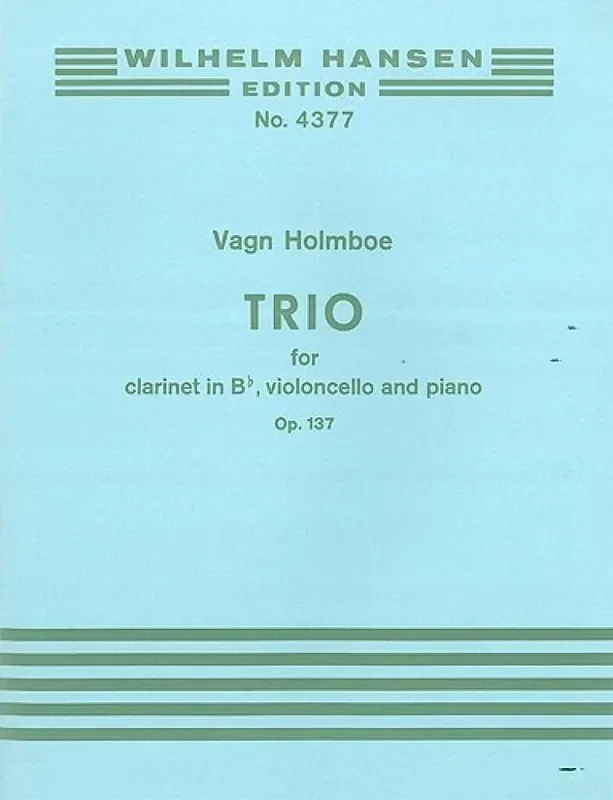 Vagn Holmboe Trio Op. 137 Kammerensemble