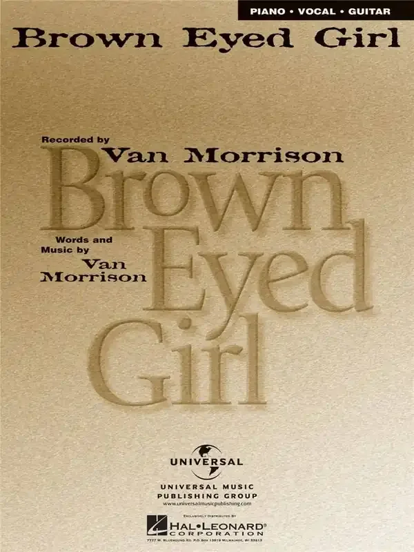 Van Morrison Brown Eyed Girl Gesang mit Klavier