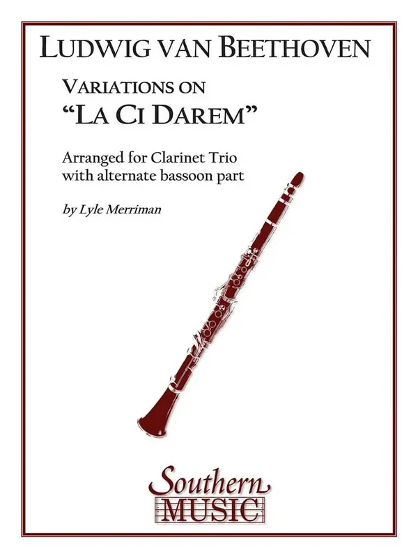 Variations On La Ci Darem (Arr. Lyle Merriman) Klarinette Ensemble