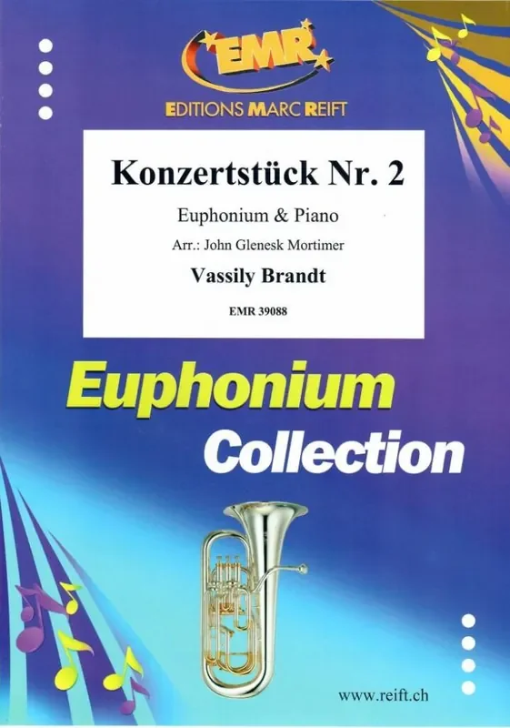 Vassily Brandt Konzertstück No. 2 (Arr. John Glenesk Mortimer) Bariton oder Euphonium mit Begleitung