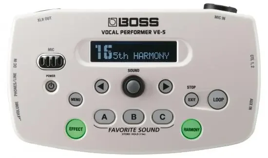 VE-5 Vocal-Performer weiß