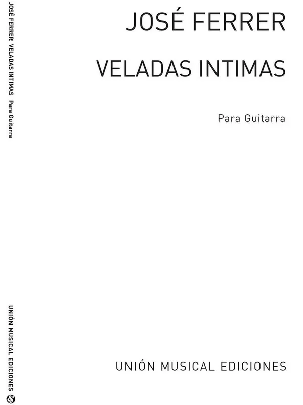 Veladas Intimas Cuatro Piezas Faciles Op.17 Gitarre Solo