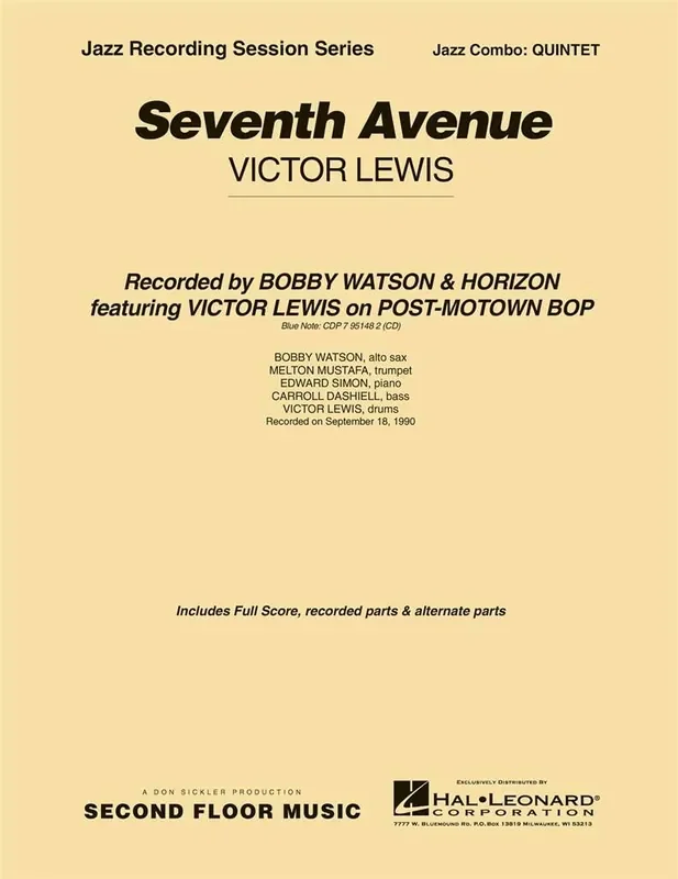 Victor Lewis Seventh Avenue Jazz Ensemble