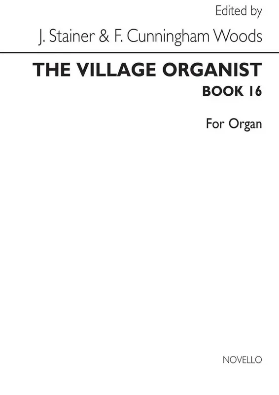 Village Organist Book 16 Orgel