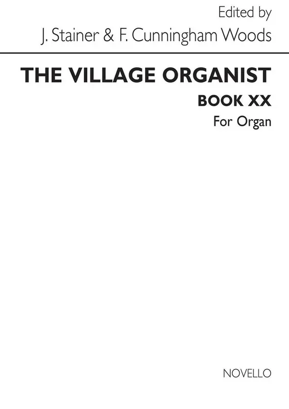 Village Organist Book 20 Orgel