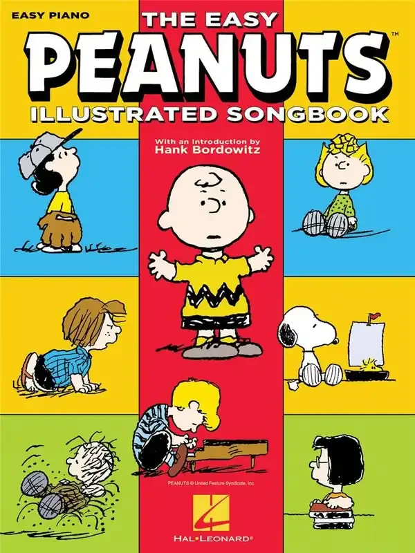 Vince Guaraldi The Easy Peanuts Illustrated Songbook Easy Piano