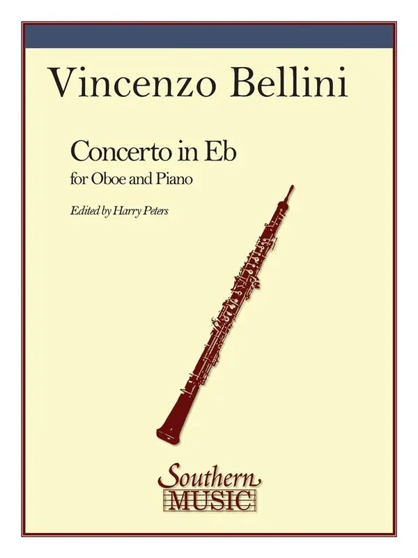 Vincenzo Bellini Concerto In E Flat (Arr. Harry Peters) Oboe Solo